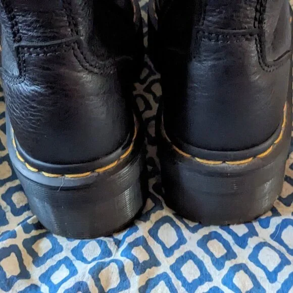 Dr. Martens Jadon III Pisa Leather Platform Boots Women’s US 5 EUR 36 UK 3 - Picture 10 of 11